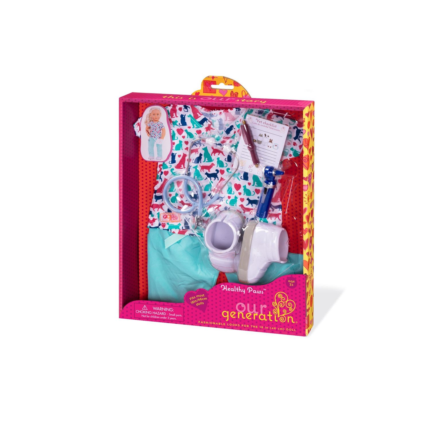IDT012600 OG REGULAR VET UNIFORM OUTFIT - HEALTHY PAWS