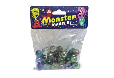IDT15611 50 PCE 16MM MARBLES CRYSTAL