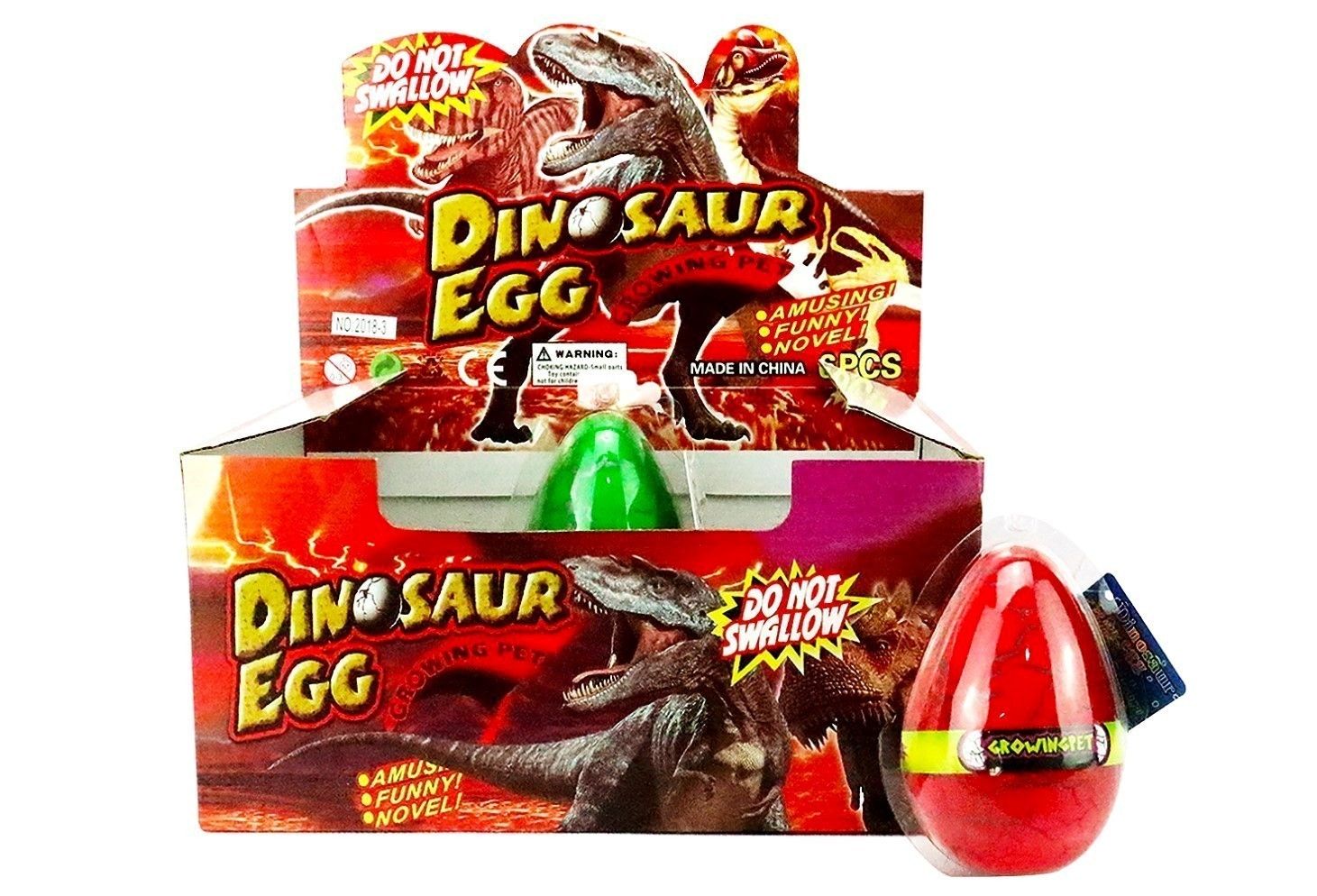IDT013220 DINOSAUR EGG GROWING PET 6 IN DISPLAY