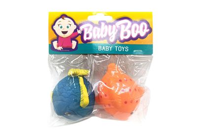 IDT015599 SQUEAKY TOYS FISH SET 2 PCE