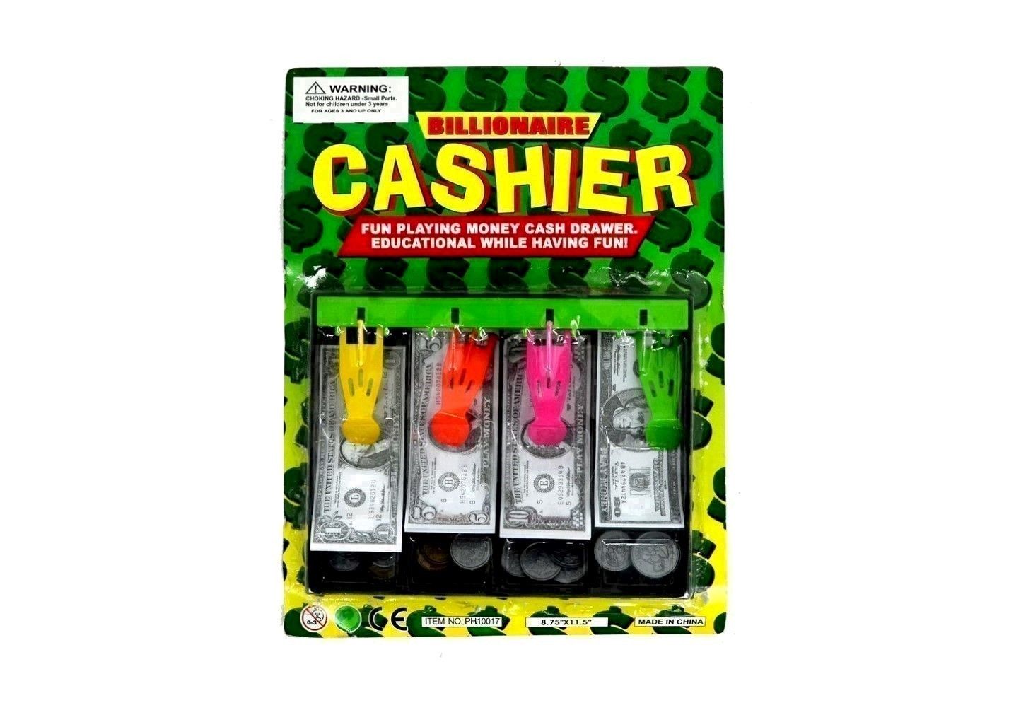 IDT001703 CASH REGISTER PLAY MONEY SET