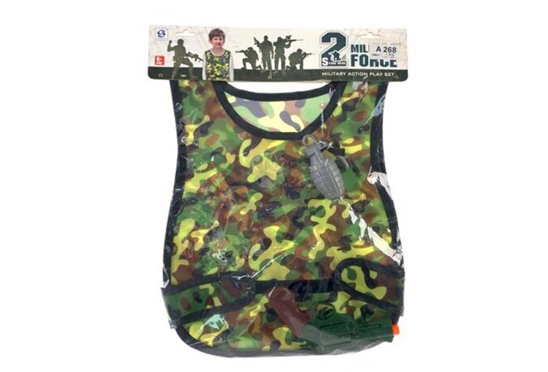 IDT016931 MILITARY VEST DRESSUP PLAYSET IN BAG