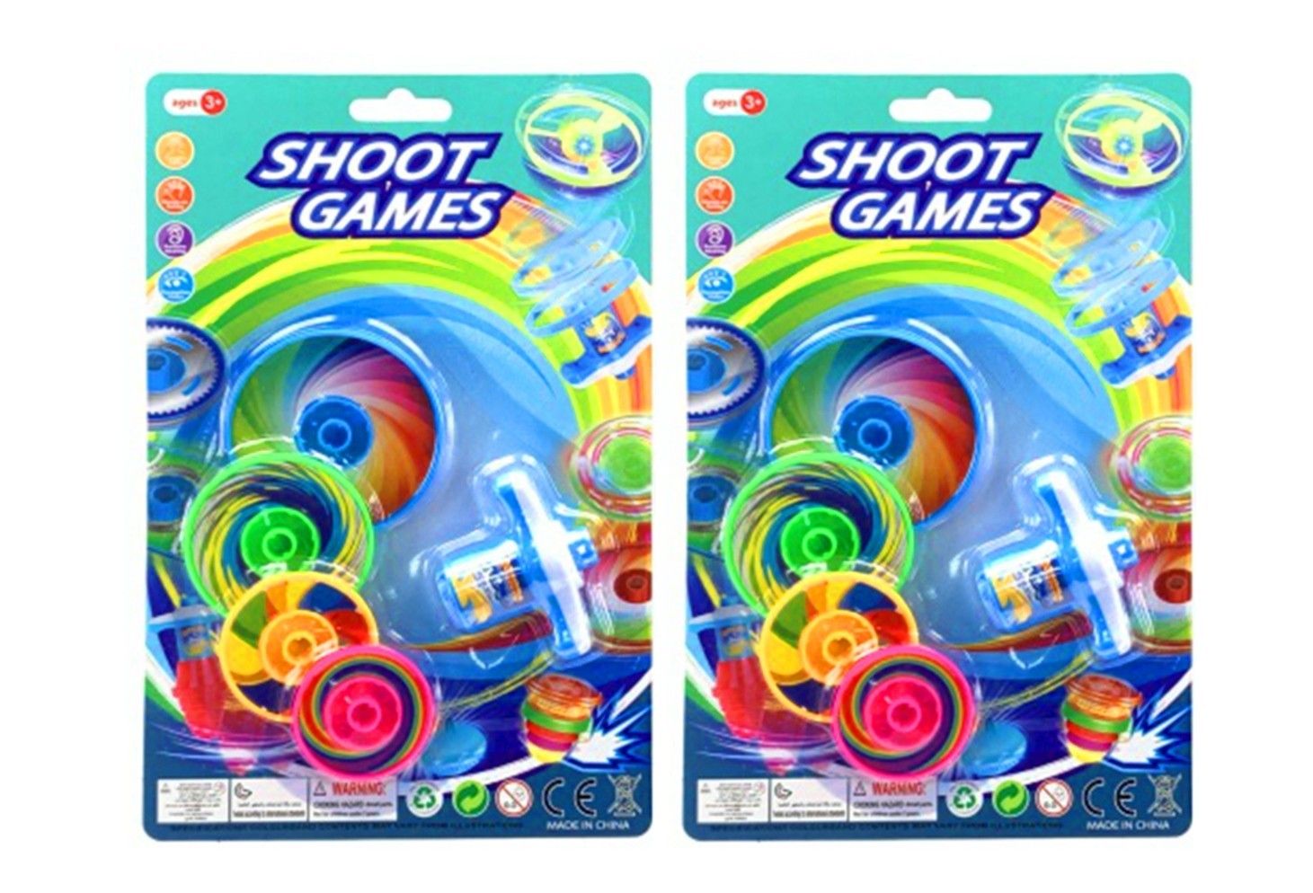 IDT017358 SPINNING TOP W/4 DISC IN B/C