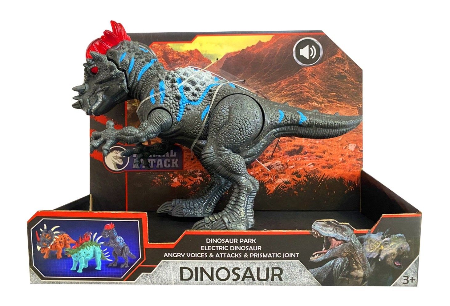 IDT017101 T-REX DINOSAUR W/LIGHT &amp; SOUND