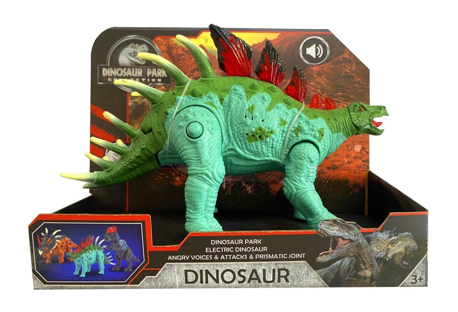 IDT017103 STEGOSAURUS DINOSAUR W/LIGHT &amp; SOUND