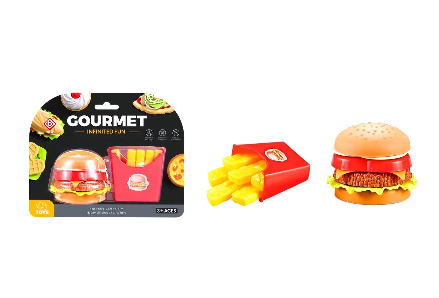 IDT016427 HAMBURGER &amp; CHIP IN B/C