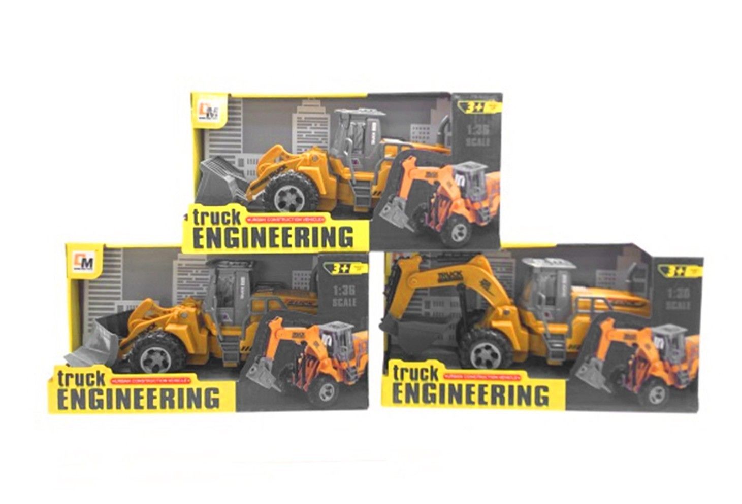 IDT017758 ENGINEERING PULLBACK BULLDOZER IN W/B 3 ASTD