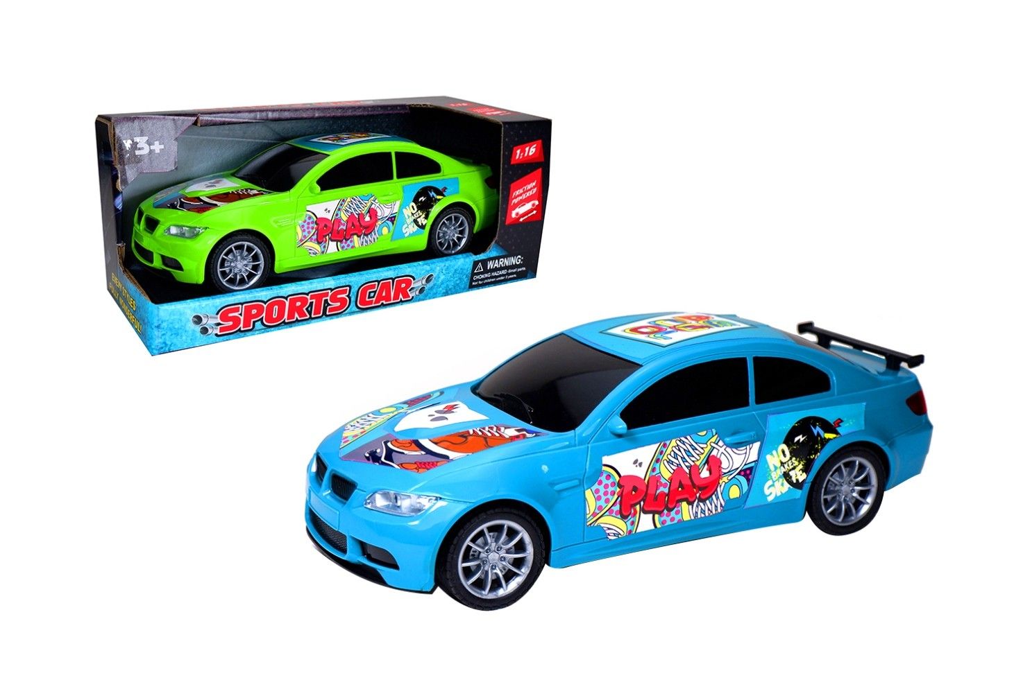 IDT017771 PLAY FRICTION CAR 2 ASTD