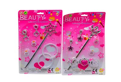 IDT016466 BEAUTY SET W/TWO RINGS 2 ASTD