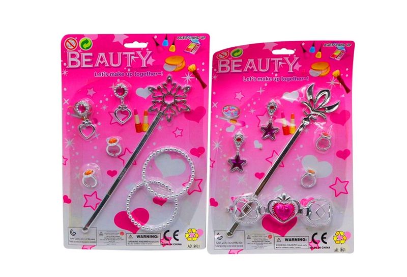 IDT016466 BEAUTY SET W/TWO RINGS 2 ASTD