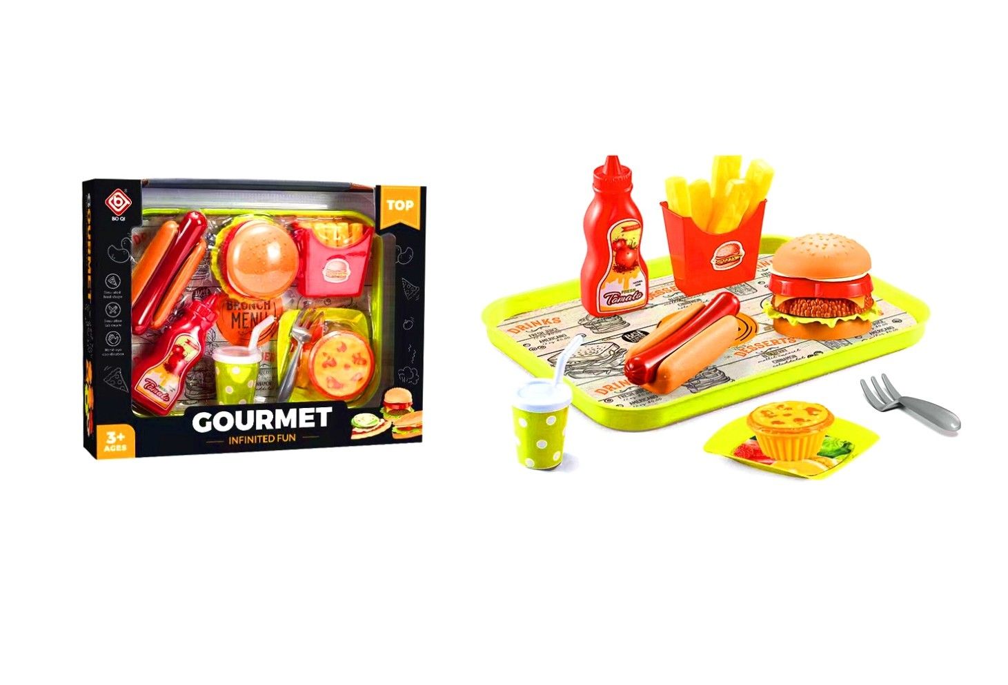 IDT016429 GOURMET FAST FOOD W/DESSERT