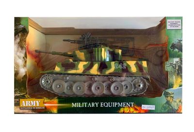 IDT016955 MILITARY TANK PLAYSET IN W/B