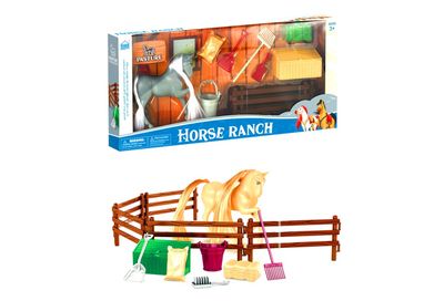 IDT017205 HORSE RANCH PLAYSET IN W/B 2 ASTD