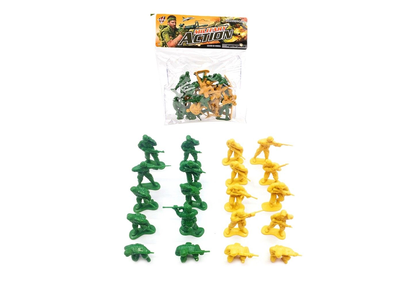 IDT017180 SOLDIERS IN BAG 20 PCE