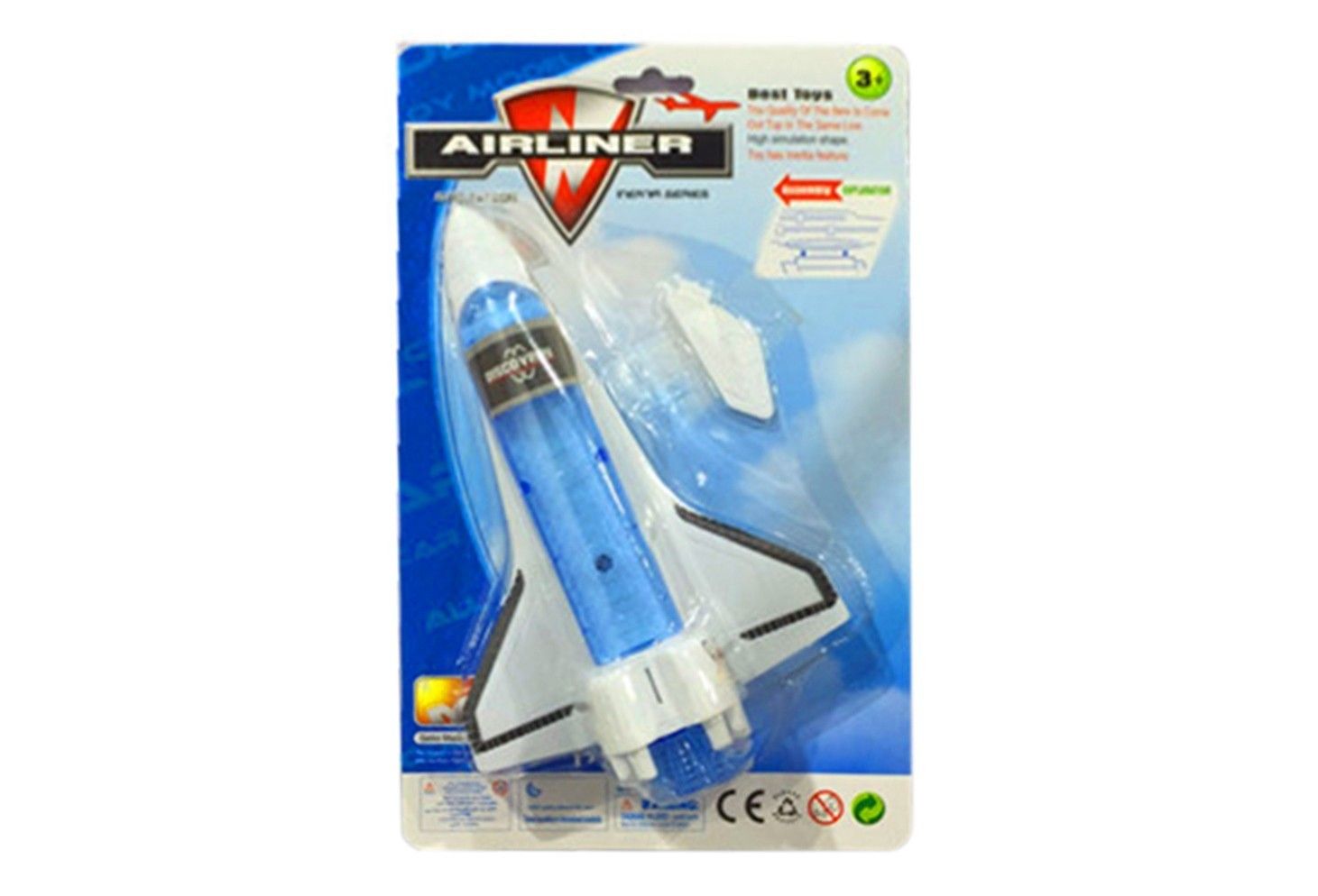 IDT017751 AIRLINER PULLBACK SPACESHIP IN B/C