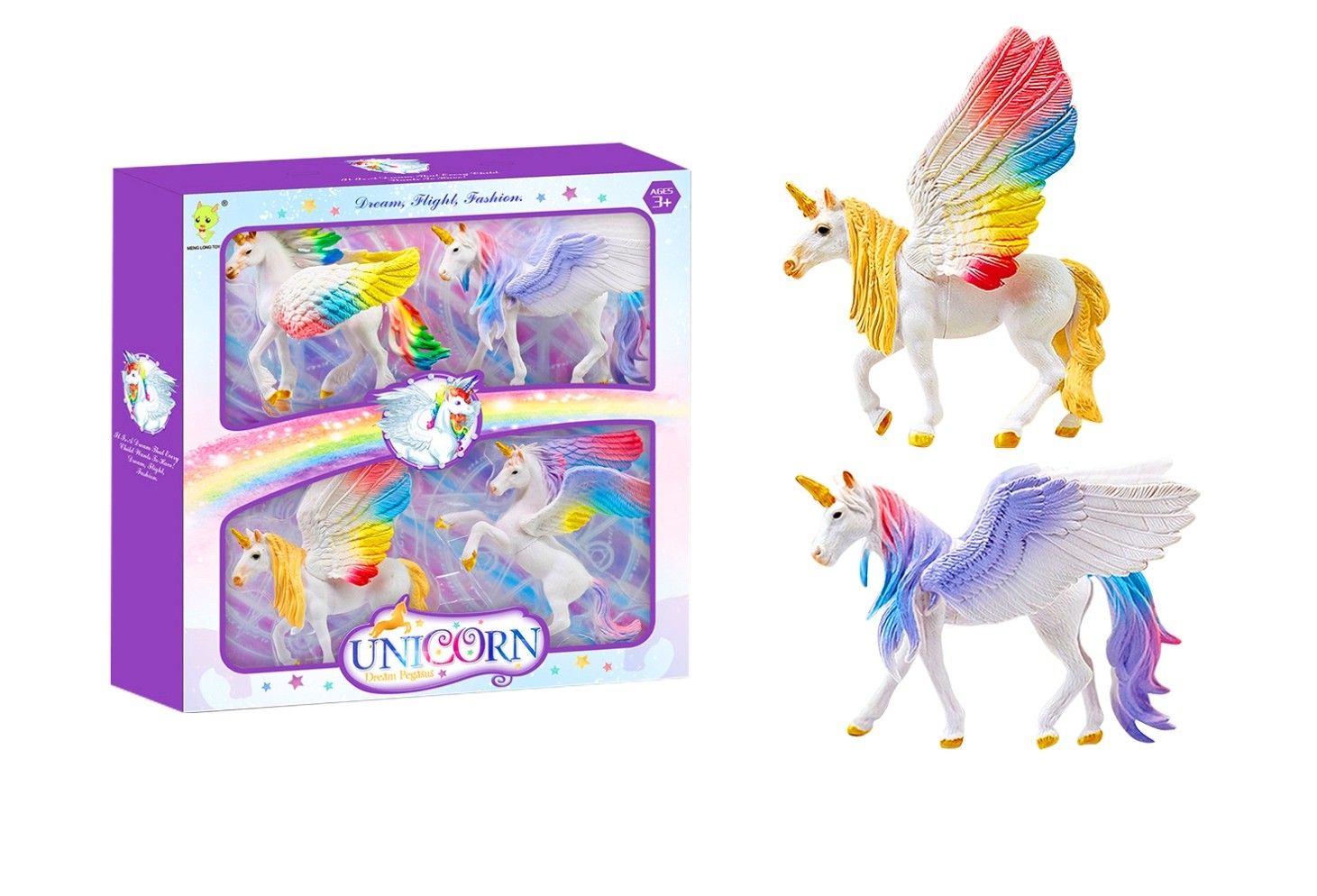 IDT017213 4 PCE UNICORN IN OPEN BOX