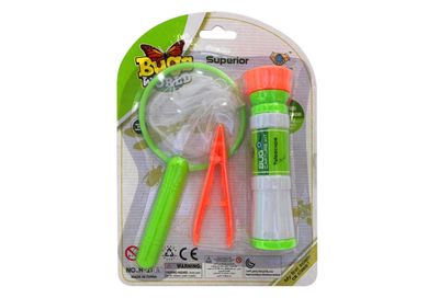 IDT16679 BUGS WORLD INSECT CATCH W/TELESCOPE SET