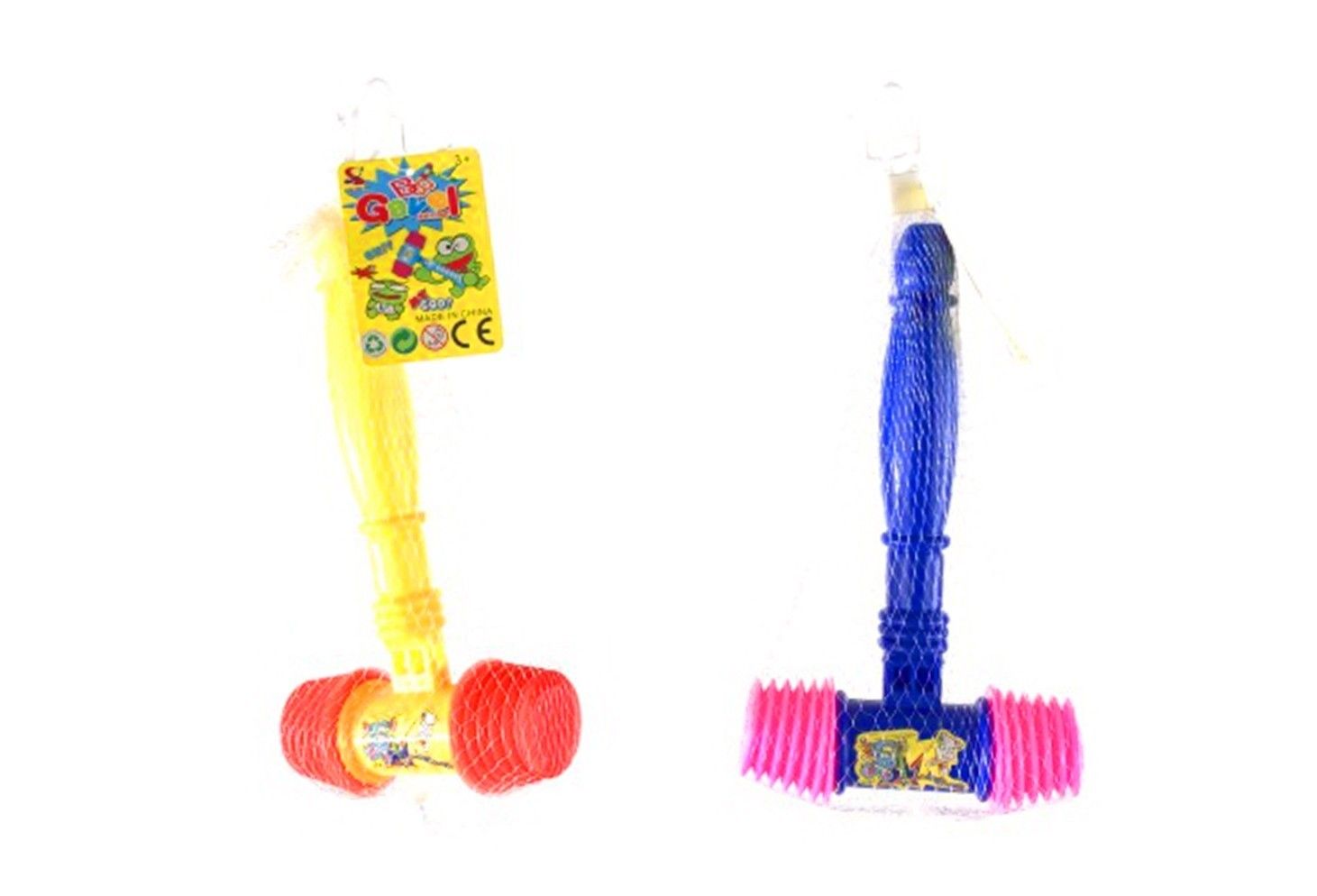 IDTIDT17592 SQUEAKY DOUBLE-HEADED HAMMER IN NET