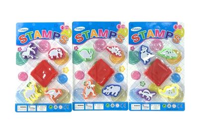 IDT16569 5 PCE ANIMAL STAMPS