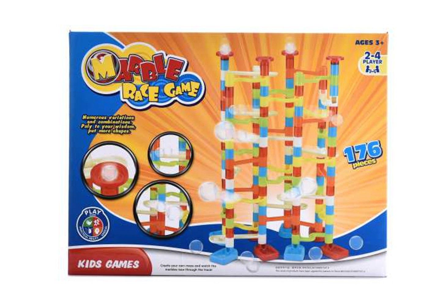 IDT16374 MARBLE RACE GAME 176PCE