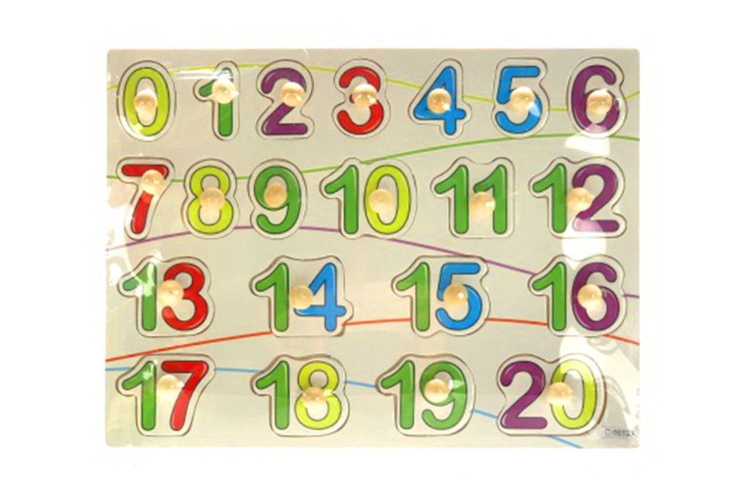 IDT16777 NUMBERS PUZZLE W/HAND GRAB