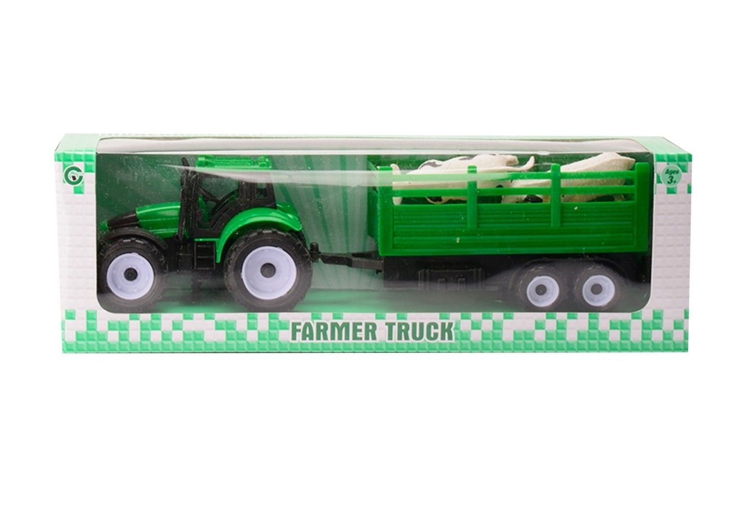 IDT17872 FARM WORLD PLAYSET W/TRACTOR IN W/B 2 ASTD