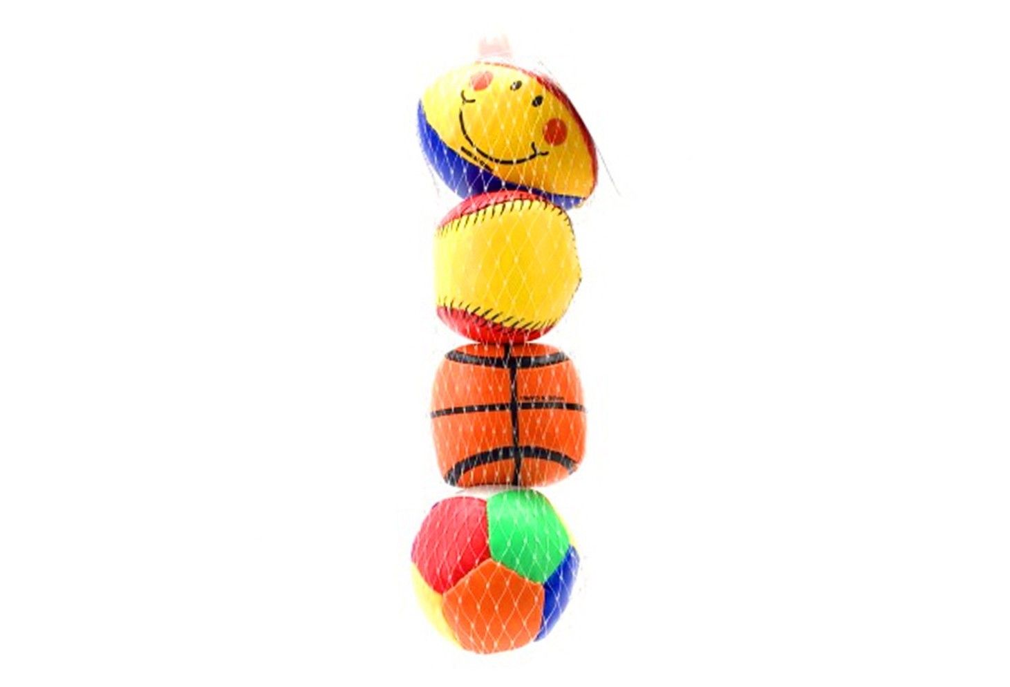 4 PACK 2.5 INCH BALLS IN NET BAG