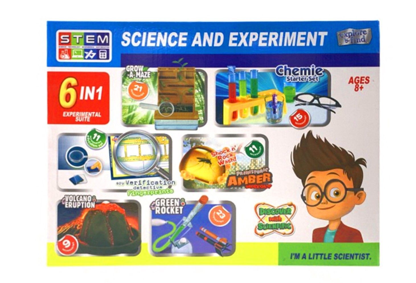 6 IN1 SCIENCE EXPERIMENT KIT
