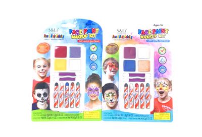 FACE PAINT MAKEUP KIT 2 ASTD IN B/C
