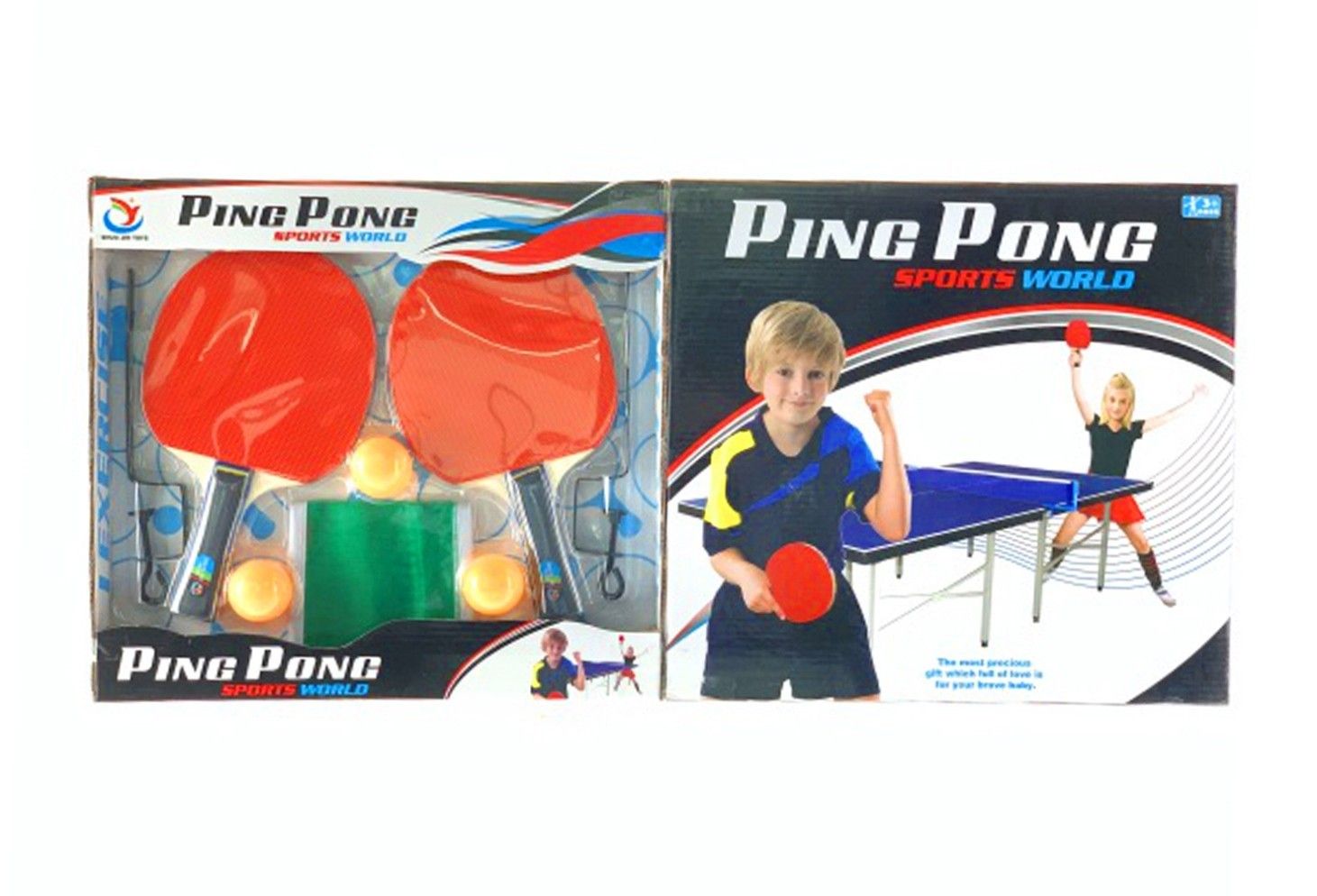 PING PONG PLAYSET IN OPEN BOX