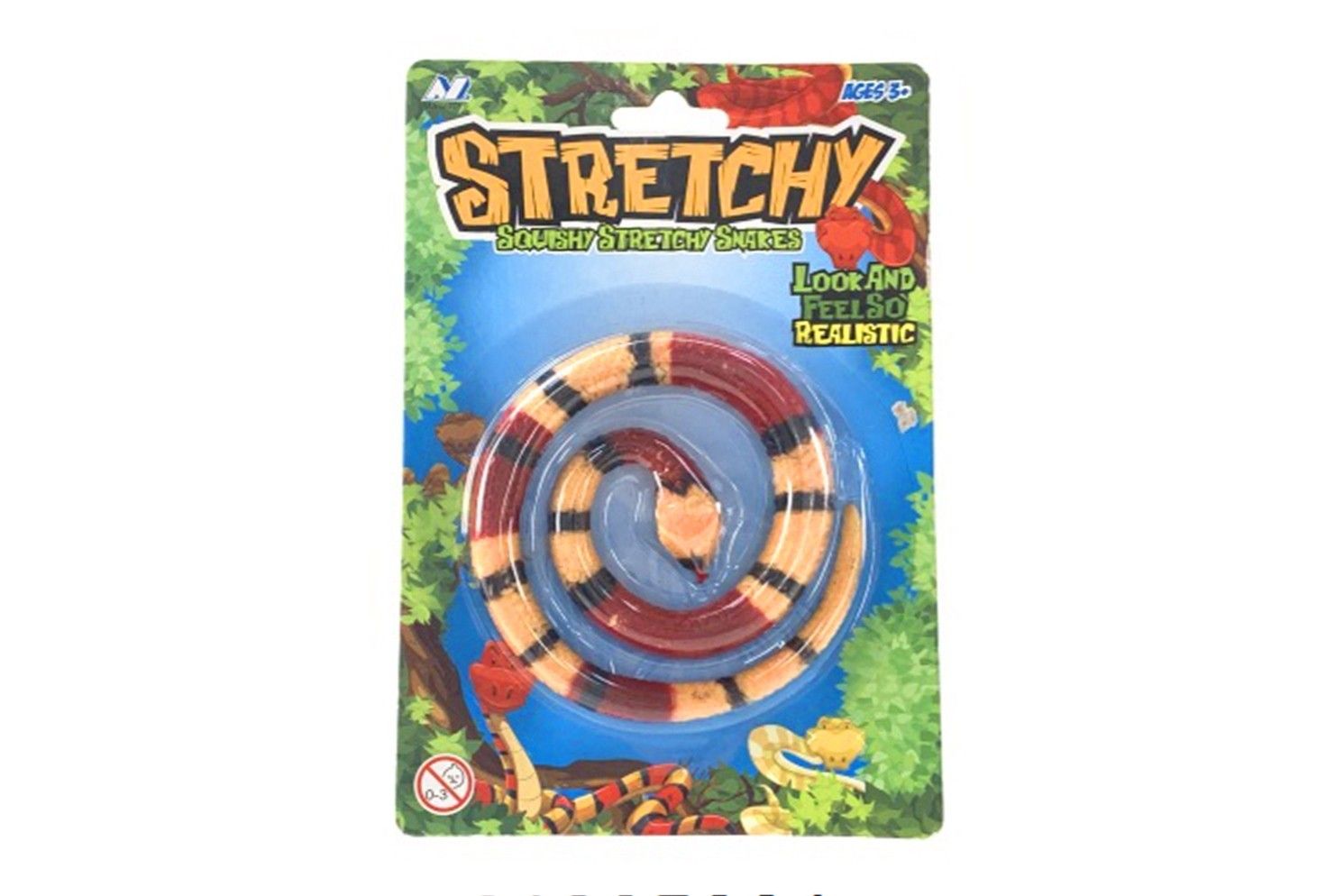SQUISHY STRETCHY SNAKE IN B/C
