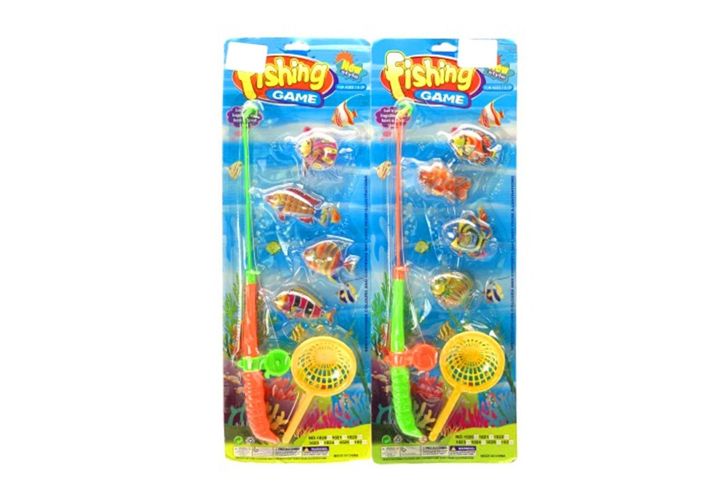 FISHING GAME W/NETIN B/C 2 ASTD