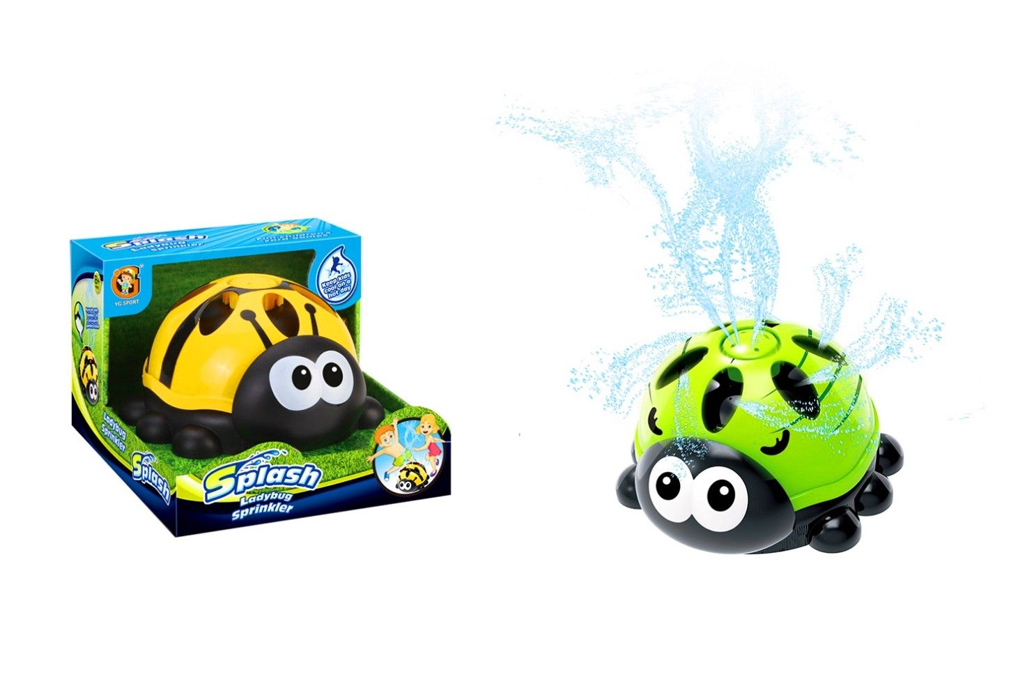 LADYBUG SPRINKLER IN DISPLAY BOX 2 ASTD