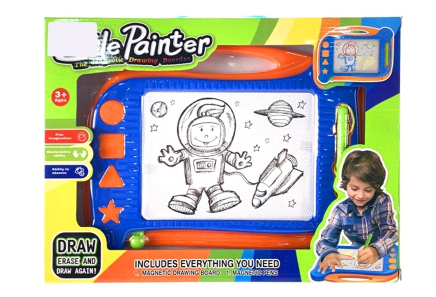 LITTLE PAINTER MAGNETIC DRAWING BOARD MEDIUM