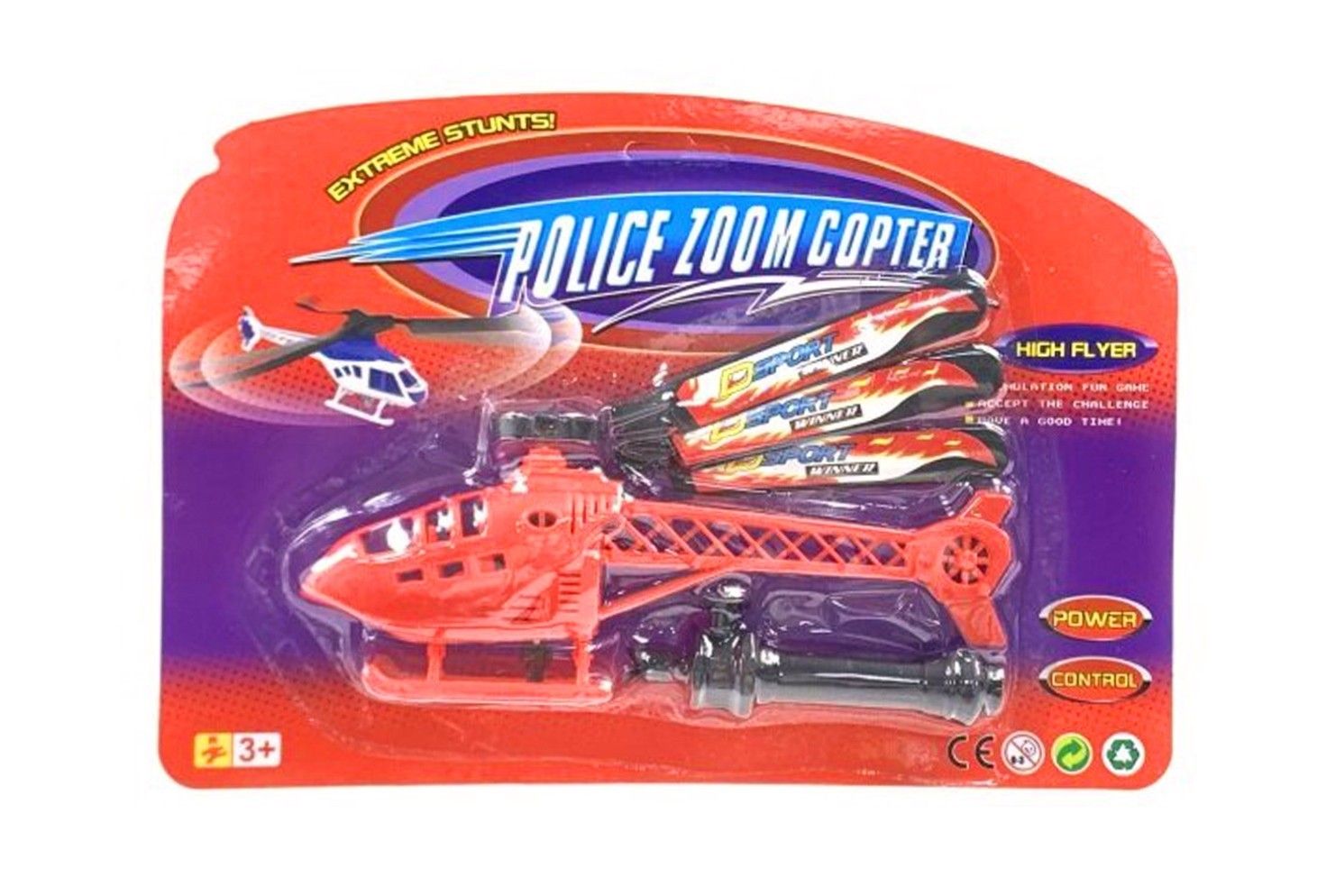 POLICE PULL STRING HELICOPTER IN B/C