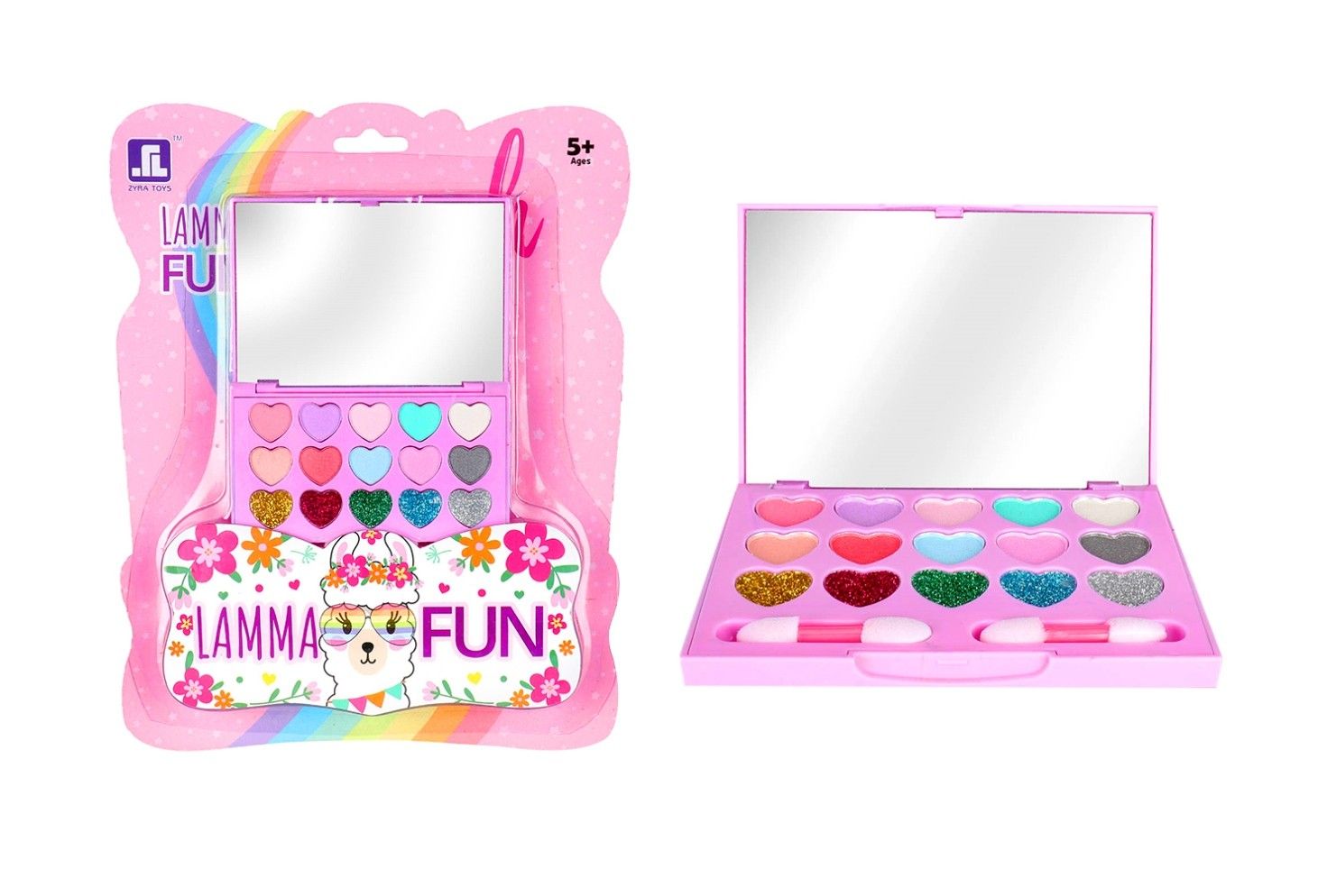 LAMMA FUN EYESHADOW W/MIRROR PLAYSET