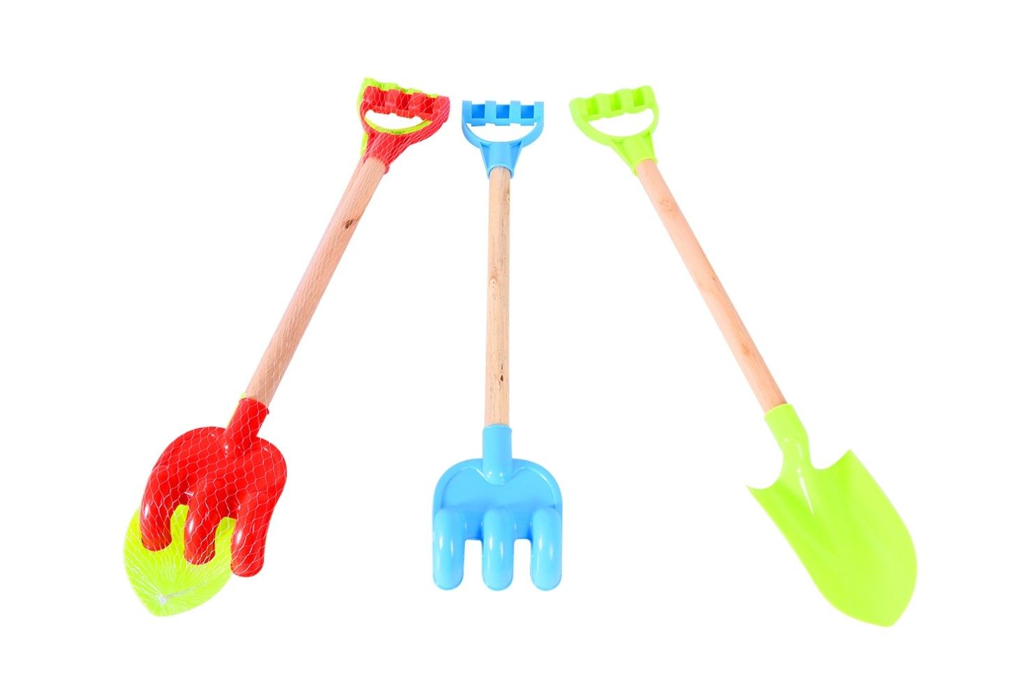 SHOVEL &amp; RAKE IN NET BAG
