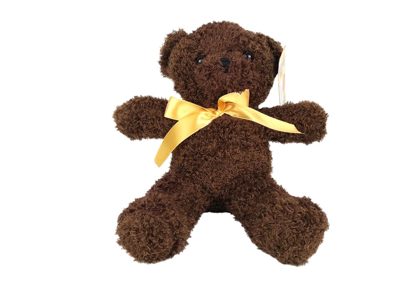 PLUSH BEAR W/RIBBON BOW
