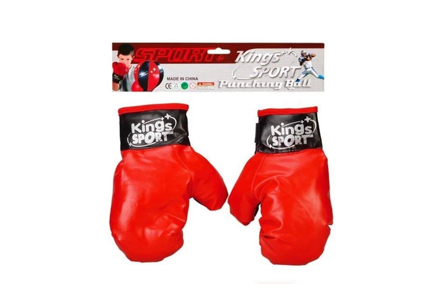 KING SPORT LARGE BOXING GLOVES IN BAG