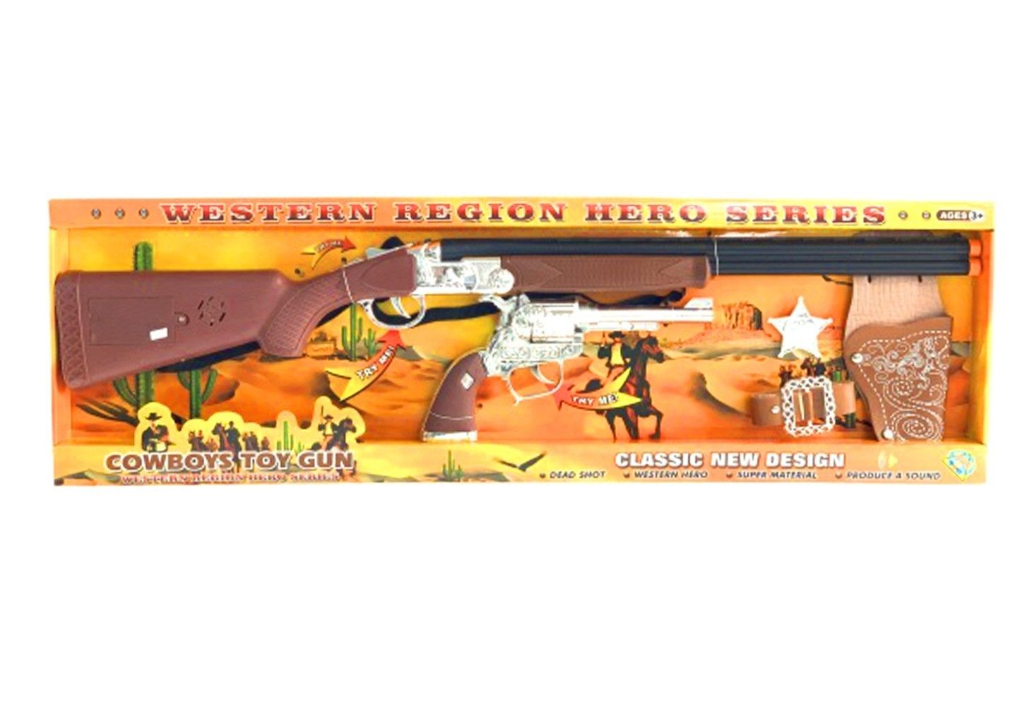B/O COWBOY GUN SET