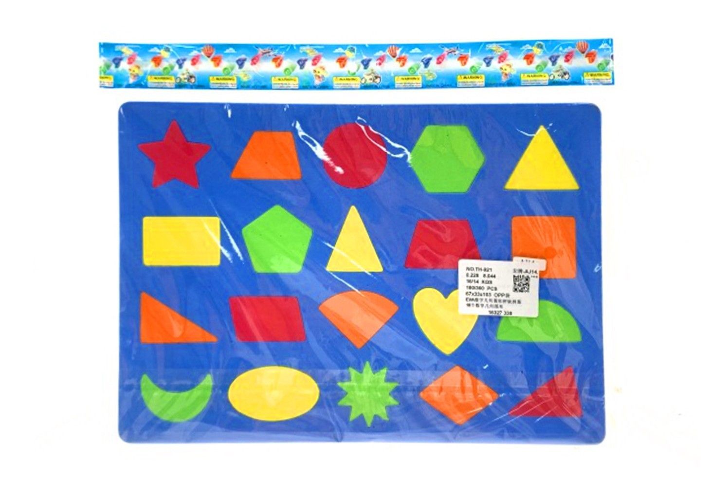 SHAPES EVA PUZZLE IN BAG