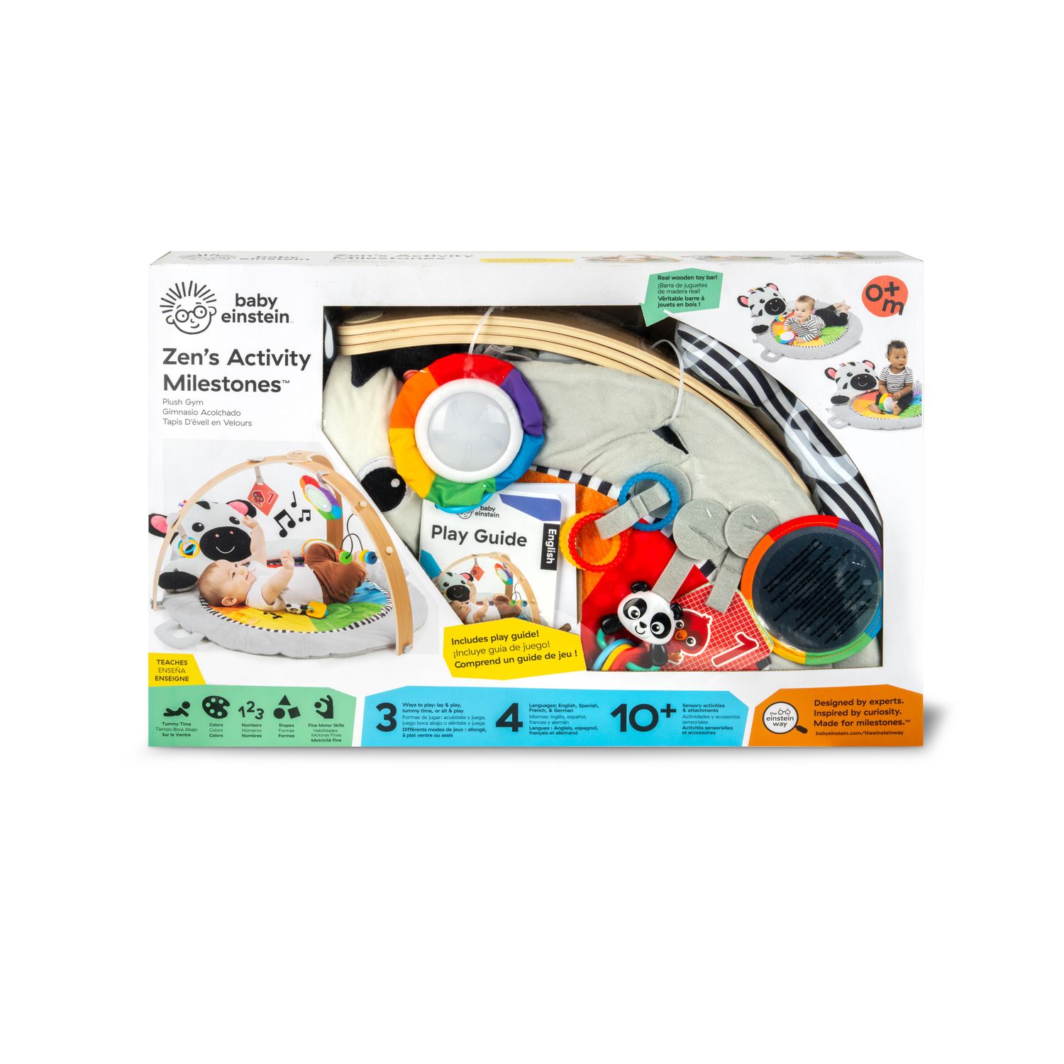 BE ZEN'S ACTIVITY MILESTONES™ PLUSH GYM