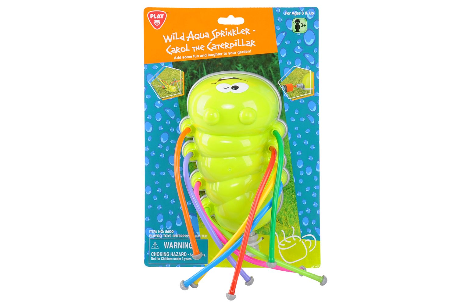 PLAY GO WILD AQUA SPRINKLER CAROL THE CATERPILLAR
