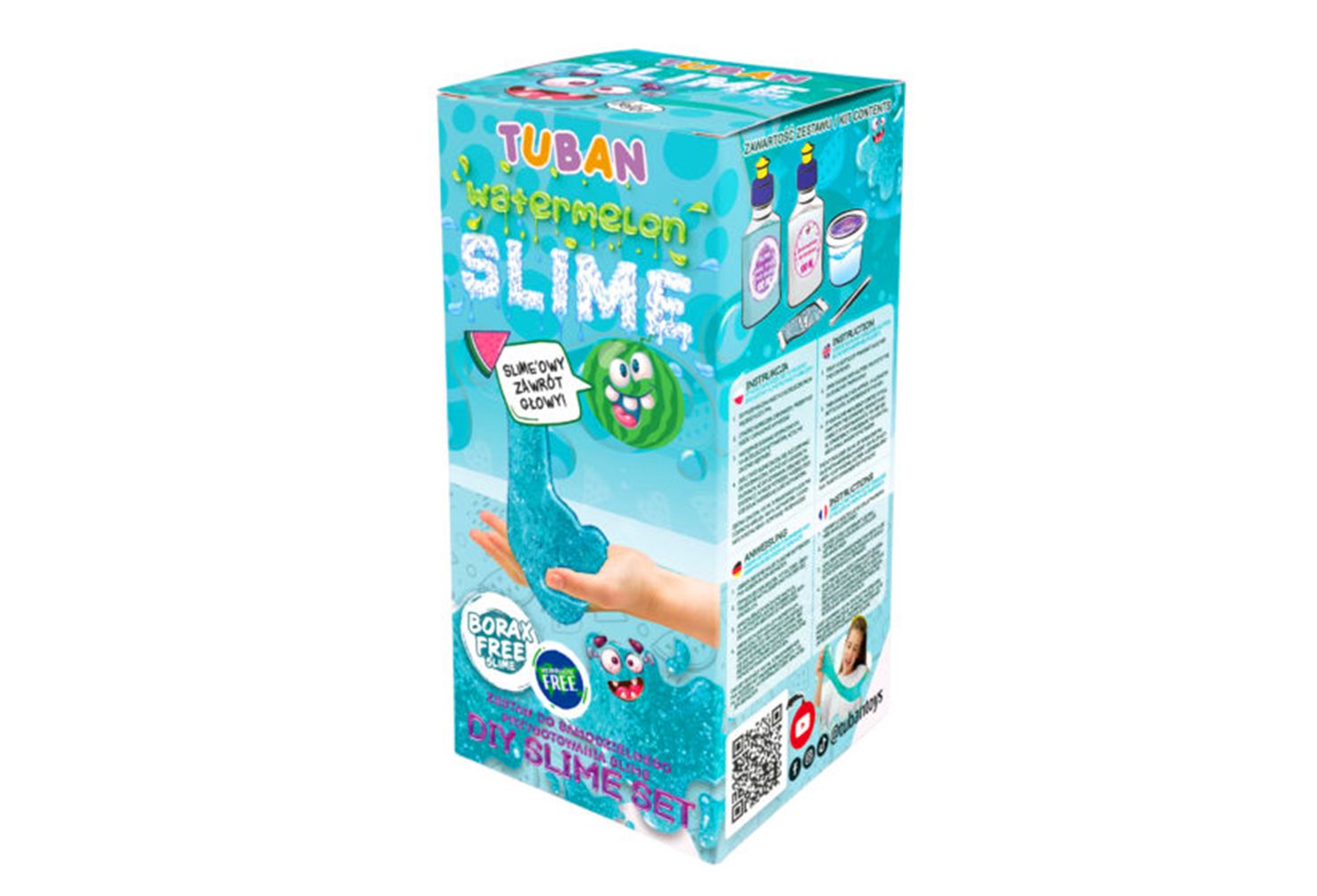 TUBAN KIT – DIY TUBAN SLIME – WATERMELON