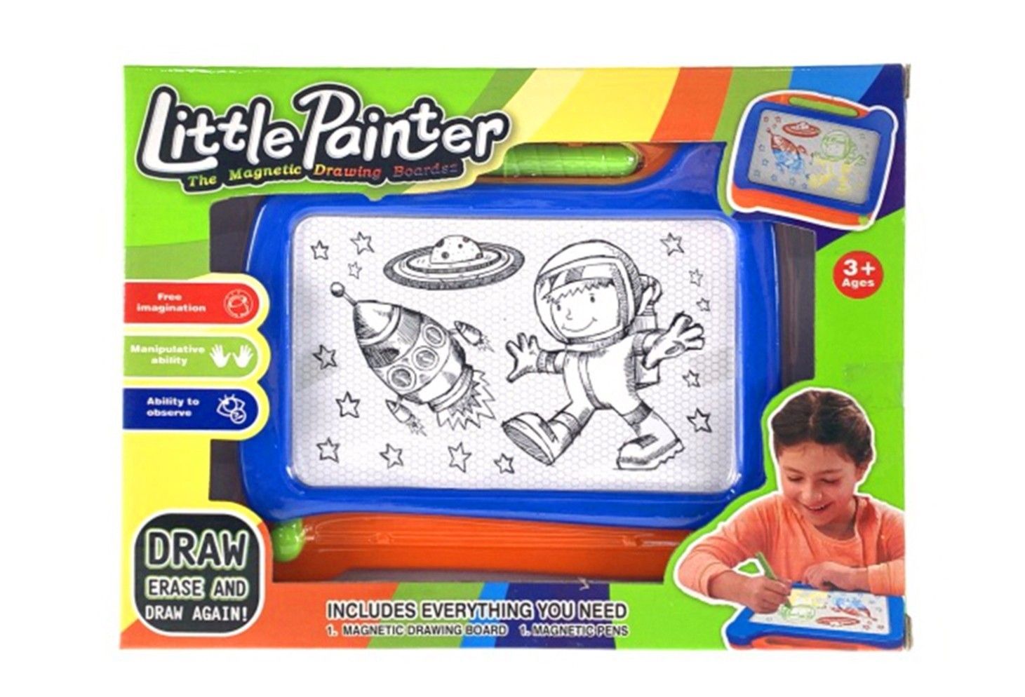 LITTLE PAINTER MAGNETIC DRAWING BOARD