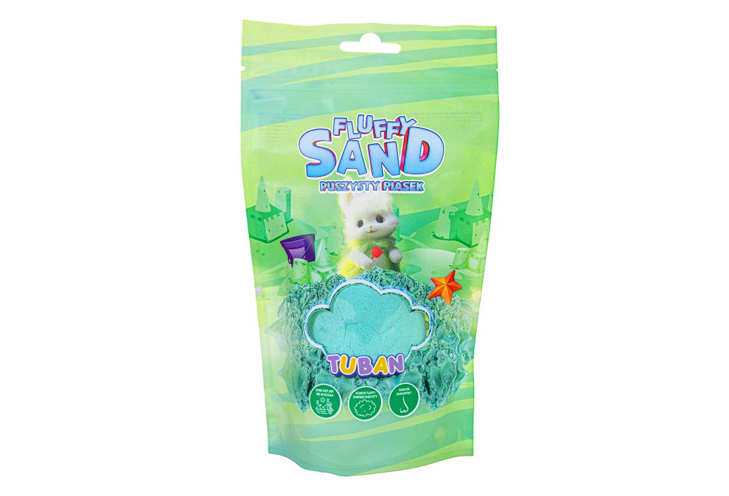 TUBAN FLUFFY SAND - GREEN 90 G