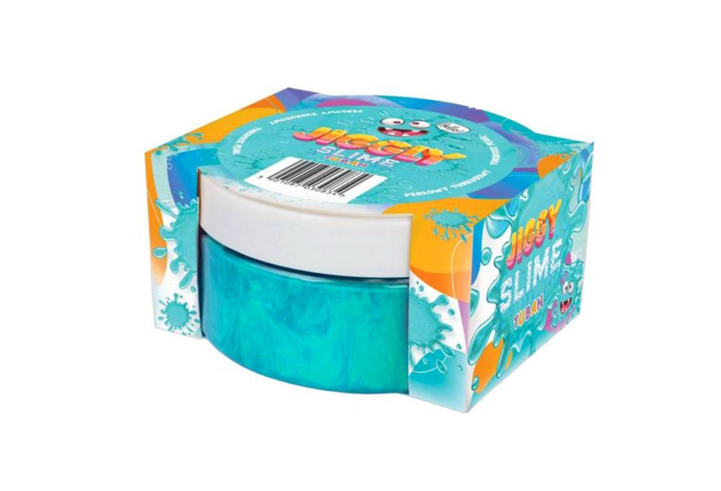 TUBAN JIGGLY SLIME – PEARL TURQUOISE 200 G
