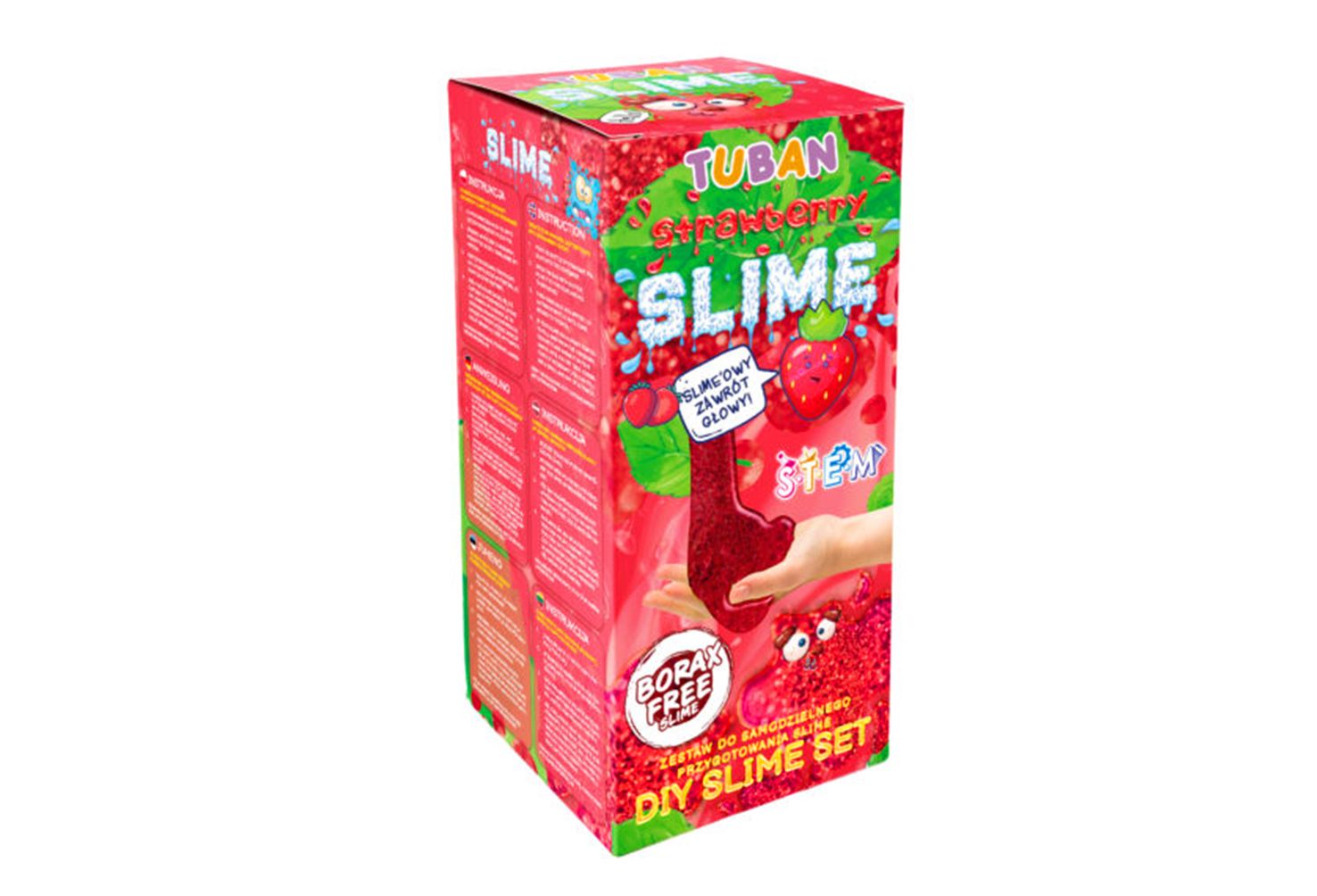 TUBAN KIT – DIY TUBAN SLIME – STRAWBERRY