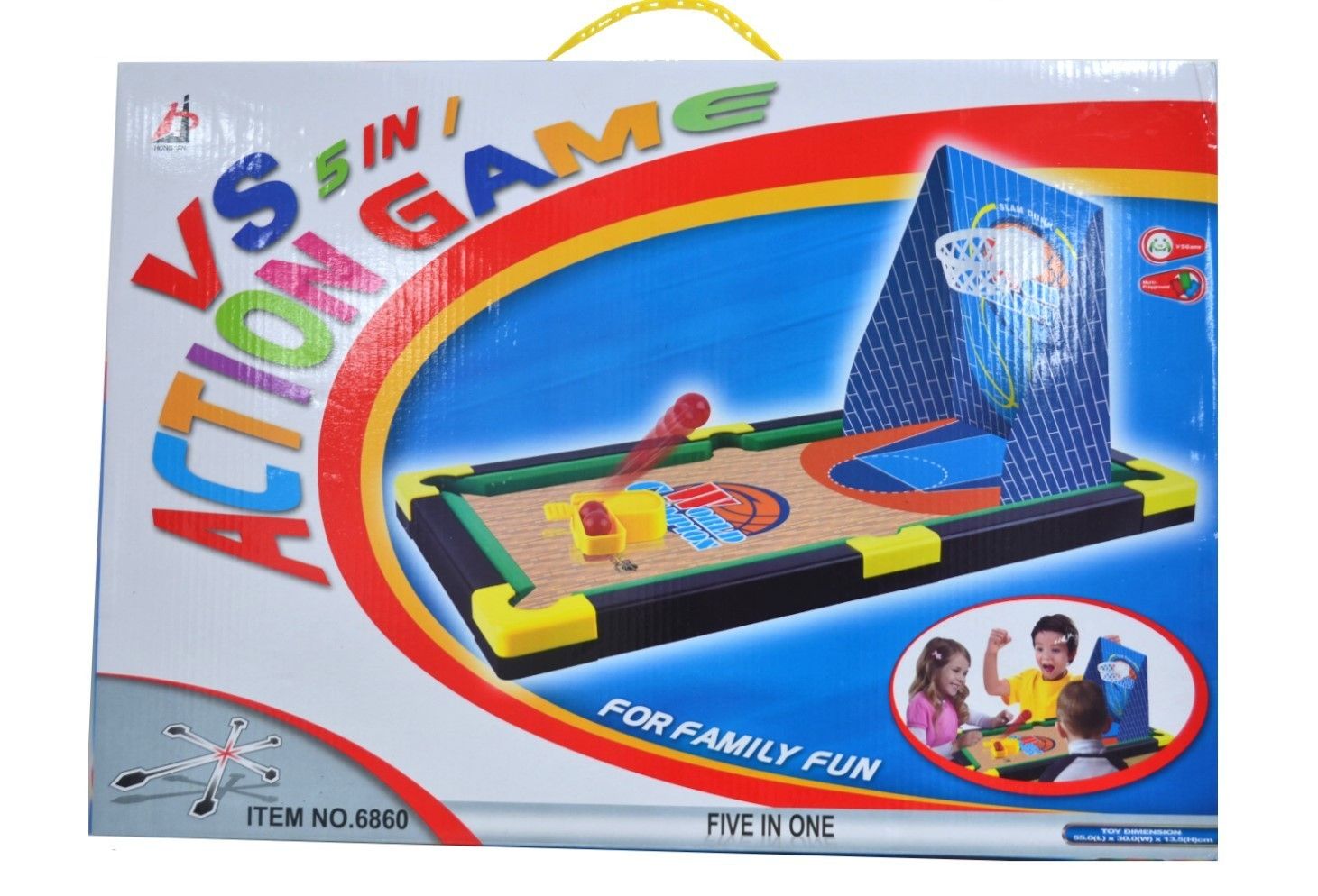 ACTION GAME SET 5 IN 1 IN P/B