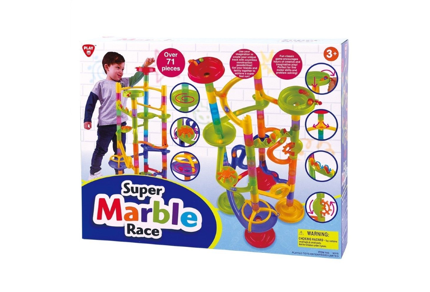 PLAY GO SUPER MARBLE RACE